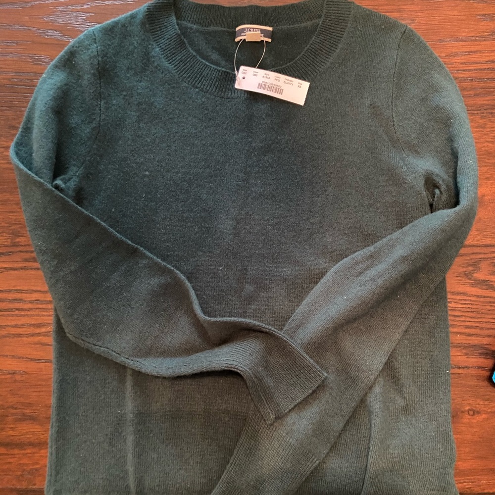 J Crew Cashmere Crew Neck Sweater